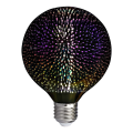 Żarówka LED dekoracyjna E27 G125 4W 3000K Filament 3D - VT-2233