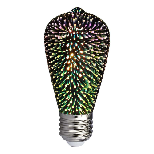 Żarówka LED dekoracyjna E27 ST64 3W 3000K Filament 3D - VT-2223