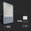 Naświetlacz LED 50W 137lm/W czarny - VT-52