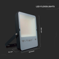 Naświetlacz LED 150W 137lm/W czarny - VT-162