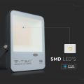 Naświetlacz LED 30W 100lm/W z czujnikiem zmierzchu - czarny - VT-37