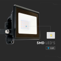 Naświetlacz LED 10W 73lm/W czarny - VT-118
