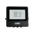 Naświetlacz LED z czujnikiem ruchu i mufą - 30W 78lm/W czarny - VT-138S-B