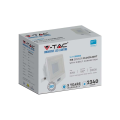 Naświetlacz LED z czujnikiem ruchu i mufą - 30W 78lm/W biały - VT-138S-W