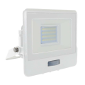 Naświetlacz LED z czujnikiem ruchu i mufą - 30W 78lm/W biały - VT-138S-W