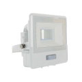 Naświetlacz LED z czujnikiem ruchu i mufą - 30W 78lm/W biały - VT-138S-W