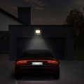 Naświetlacz LED z czujnikiem ruchu - 50W 80lm/W czarny - VT-158S-1-B
