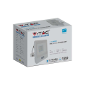 Naświetlacz LED z czujnikiem ruchu - 20W 75lm/W biały - VT-128S-1-W