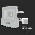Naświetlacz LED z czujnikiem ruchu - 30W 78lm/W biały - VT-138S-1-W