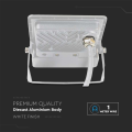 Naświetlacz LED z czujnikiem ruchu - 50W 80lm/W biały - VT-158S-1-W