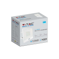 Naświetlacz LED z czujnikiem ruchu - 50W 80lm/W biały - VT-158S-1-W