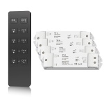 Ściemniacz LED Skydance - Mono - 4 strefowy - Pilot + odbiorniki - zestaw