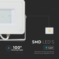 Naświetlacz LED 50W 80lm/W biały - VT-50-W