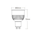 Żarówka LED RGB+CCT (RGBWW) GU10 6W - Zigbee - FUT106Z - Rysunek-techniczny