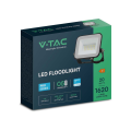 Naświetlacz LED 20W 80lm/W czarny- VT-44020