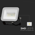 Naświetlacz LED 20W 80lm/W czarny- VT-44020