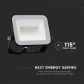 Naświetlacz LED 30W 83lm/W czarny - VT-44030