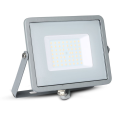 Naświetlacz LED 50W 80lm/W szary- VT-50-G