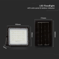 Solarny naświetlacz LED z panelem fotowoltaicznym 6W 66lm/W - VT-40W