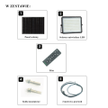 Solarny naświetlacz LED z panelem fotowoltaicznym 20W 90lm/W - VT-180W