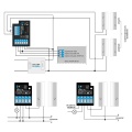 Czujnik otwarcia - kontaktron magnetyczny - 100mA 100V - reedSwitch - Blebox - schemat podłączenia