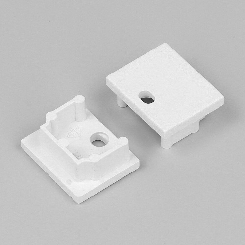 Zaślepka biała do profilu aluminiowego LED PLANE14 IN/SIDE - kpl. 2 szt.