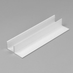 Profil aluminiowy LED PLANE14 SIDE biały malowany z kloszem