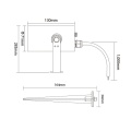 Oprawa ogrodowa RGB+CCT (RGBWW) 12W - 230VAC - dogruntowa - Zigbee 3.0 + RF 2,4GHz - FUTC11ZR - Rysunek techniczny