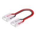 Złącze do taśmy LED - MC - MONO 10mm - COB/SMD - dwustronne z przewodem