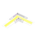 Złącze do taśmy LED - MC - MONO 10mm - COB/SMD - typ "L" - z zamontowaną taśmą LED COB