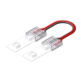 Złącze do taśmy LED - MC - MONO 12mm - SMD - dwustronne z przewodem