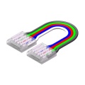 Złącze do taśmy LED - MC - RGBW 12mm - SMD - dwustronne z przewodem