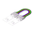 Złącze do taśmy LED - MC - RGBW 12mm - SMD - dwustronne z przewodem