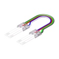 Złącze do taśmy LED - MC - RGBW 12mm - COB - dwustronne z przewodem