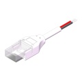 Złącze do taśmy LED hermetycznej - MCWP - MONO 8mm - COB/SMD - jednostronne z przewodem