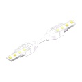 Złącze do taśmy LED hermetycznej - MCWP - MONO 8mm - COB/SMD - dwustronne z przewodem
