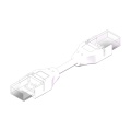 Złącze do taśmy LED hermetycznej - MCWP - MONO 8mm - COB/SMD - dwustronne z przewodem