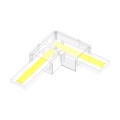 Złącze do taśmy LED hermetycznej - MCWP - MONO 8mm - COB/SMD - typ "L"