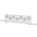 Moduł LED 14 diod Seoul Semiconductor - Dwustronny - IP67 24V 6W - Biała Zimna - Soczewka