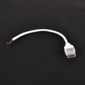 Złącze do taśmy LED hermetycznej - MCWP - MONO 8mm - COB/SMD - jednostronne z przewodem