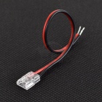 Złącze do taśmy LED - MC - MONO 10mm - COB/SMD - jednostronne z przewodem