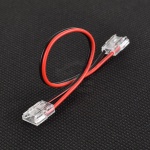 Złącze do taśmy LED - MC - MONO 10mm - COB/SMD - dwustronne z przewodem