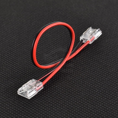 Złącze do taśmy LED - MC - MONO 10mm - COB/SMD - dwustronne z przewodem