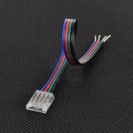 Złącze do taśmy LED - MC - RGB 10mm - SMD - jednostronne z przewodem