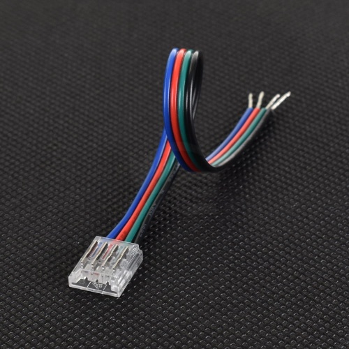 Złącze do taśmy LED - MC - RGB 10mm - SMD - jednostronne z przewodem