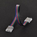 Złącze do taśmy LED - MC - RGB 10mm - SMD - dwustronne z przewodem