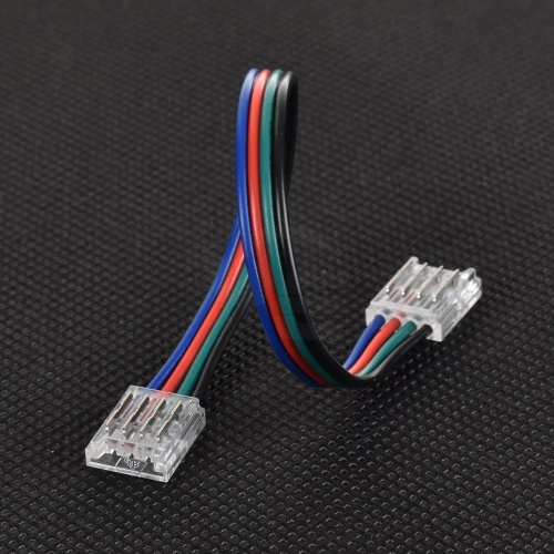 Złącze do taśmy LED - MC - RGB 10mm - SMD - dwustronne z przewodem