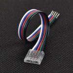 Złącze do taśmy LED - MC - RGBW 12mm - SMD - jednostronne z przewodem