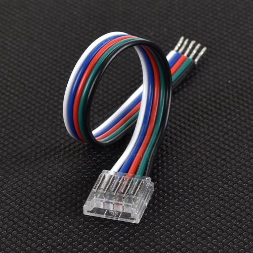 Złącze do taśmy LED - MC - RGBW 12mm - SMD - jednostronne z przewodem