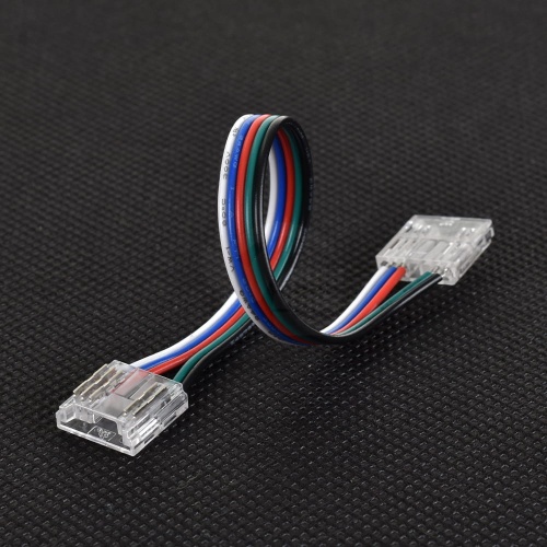 Złącze do taśmy LED - MC - RGBW 12mm - COB - dwustronne z przewodem